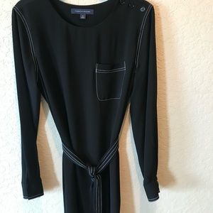 New Tommy Hilfiger Long Sleeve Dress Black sz M